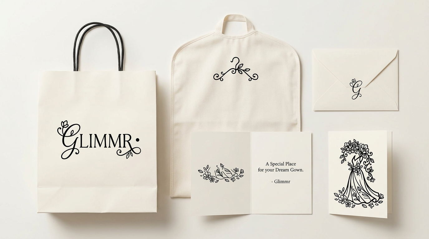 Glimmr stationery